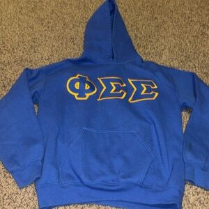 Blue Frat hoodie